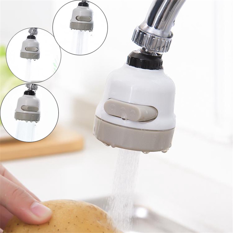 Kitchen 360 Degree Rotate Faucet Deluxe Nozzle Filter Adapter Kitchen Tap Head Shopee Malaysia