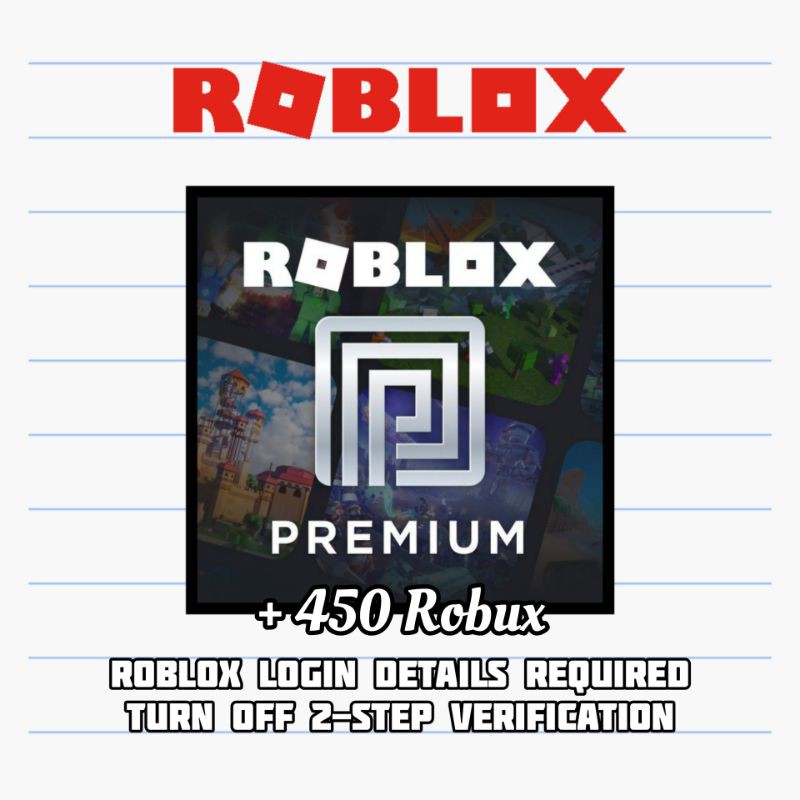 Roblox Premium Service 450 Robux Shopee Malaysia - roblox robux package 500 robux shopee malaysia