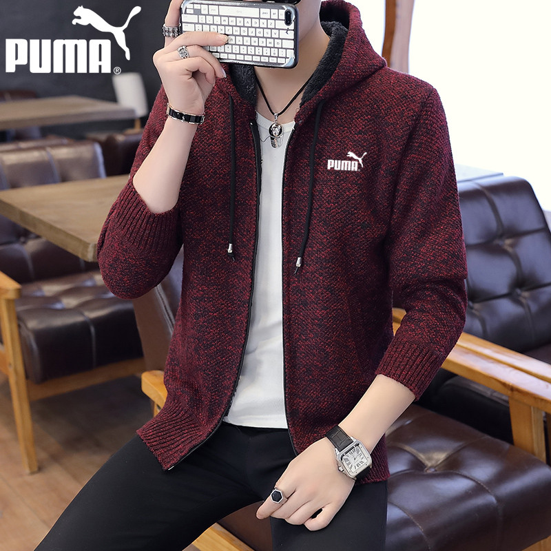 puma sweater jacket