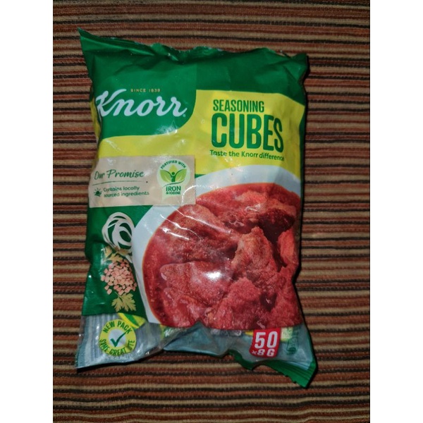 Knorr Seasoning Cubes 50 Beef Cubes X 8g Expiry 6th August 2023 Shopee Malaysia