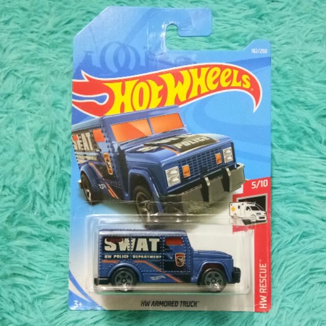 armored truck hot wheels