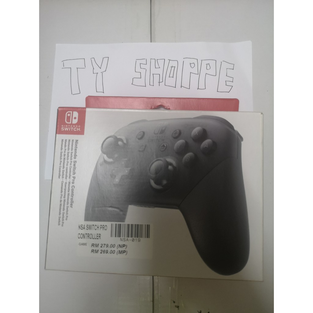 switch pro controller used