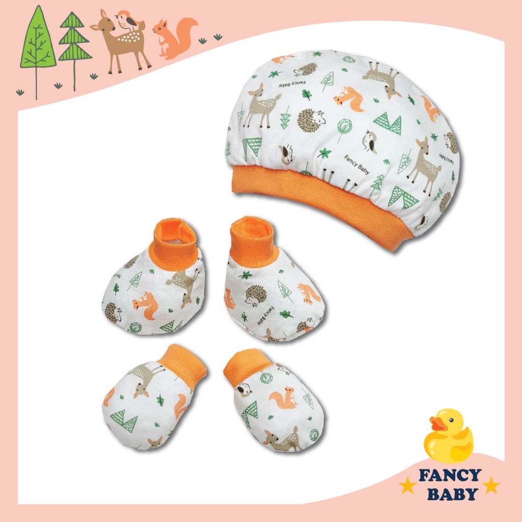 Newborn Baby Mittens & Booties Set Baby Mittens & Footwear Baby Bonnet Baby Hat Bayi Sarung Tangan Kaki dan Baby Topi