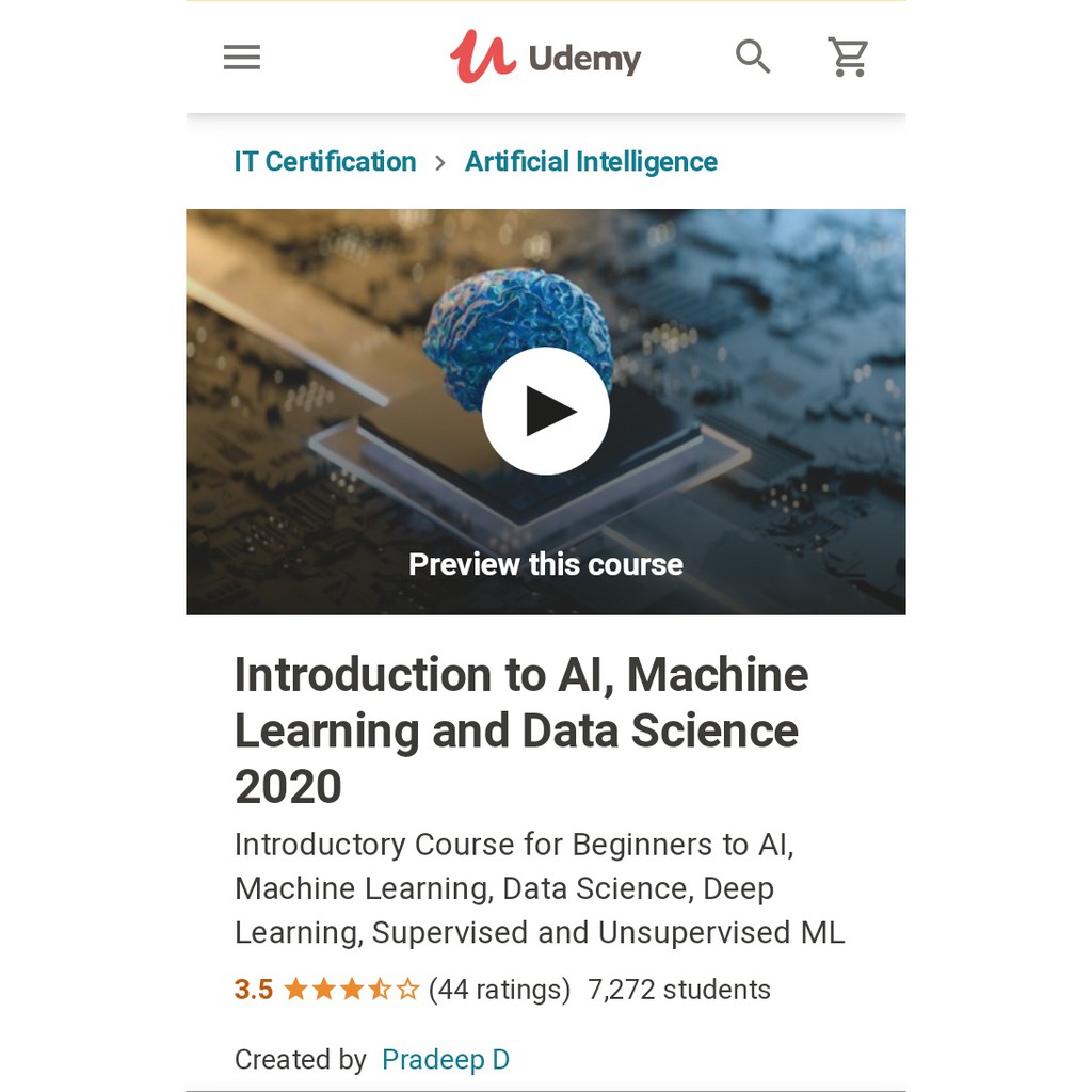 udemy ai ml