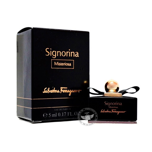 Salvatore Ferragamo Signorina Misteriosa 5ml Edp (Miniature) | Shopee ...