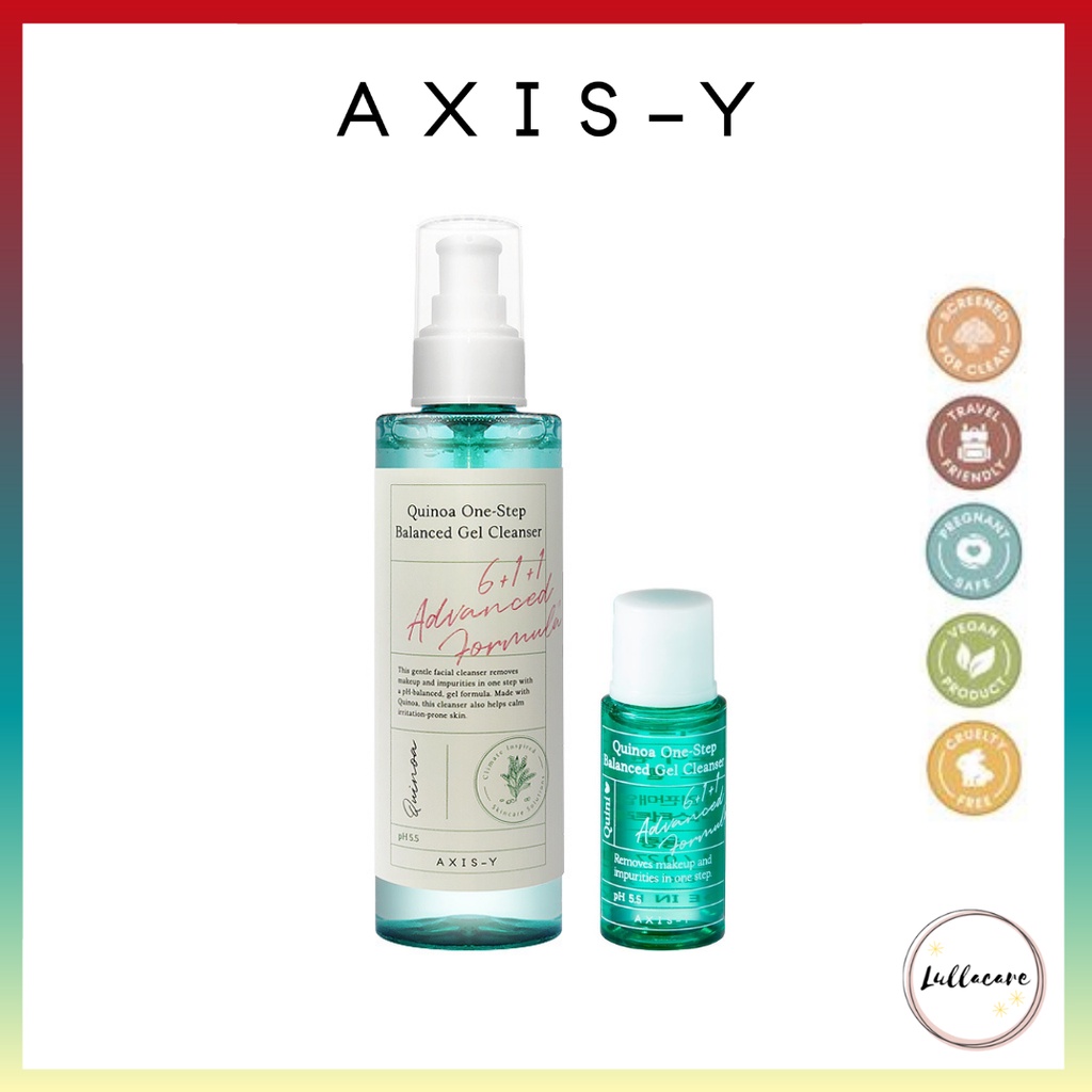 Axis Y Quinoa One Step Balanced Gel Cleanser 8ml/180ml [Clear Bacterias