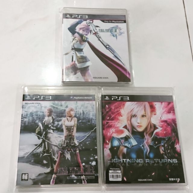 Ps3 Final Fantasy 13 13 2 13 3 Set R3 Chi Shopee Malaysia