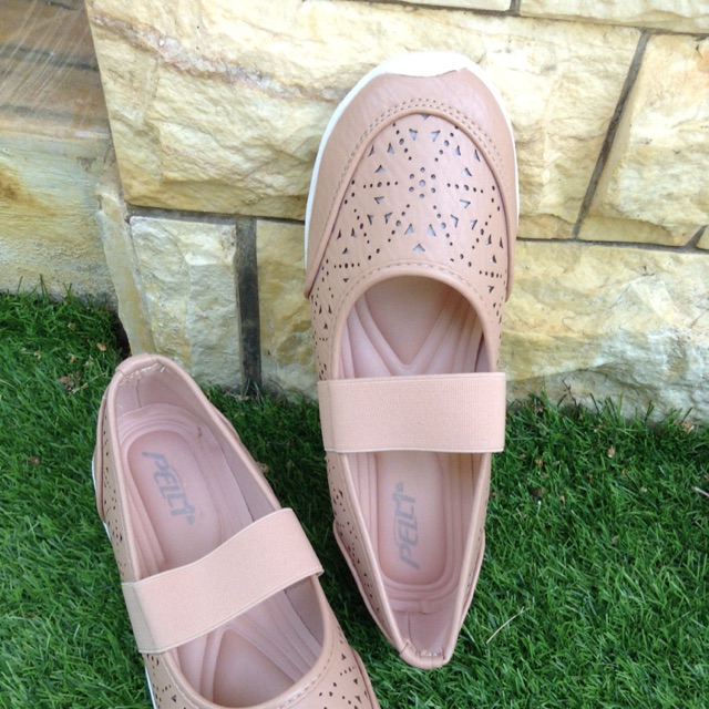 Pelli Shoes 026-Ready Stock-Ladies Summer Flat Shoes | Shopee Malaysia