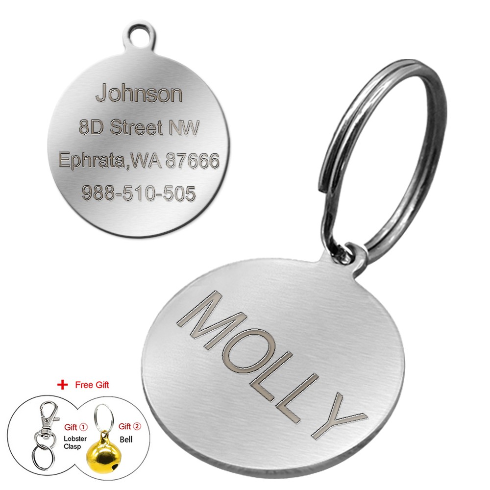 metal engraved dog tags