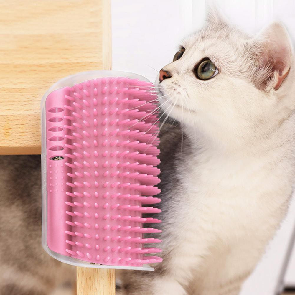 self groomer cat brush