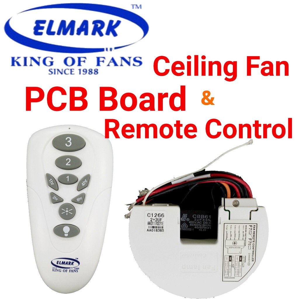 Elmark Ceiling Fan Remote Control - malayhasann