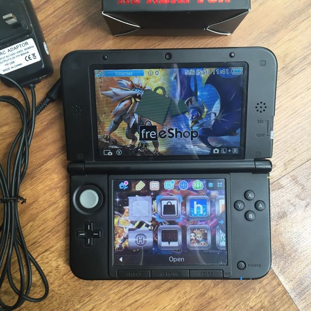 nintendo 3ds xl modded