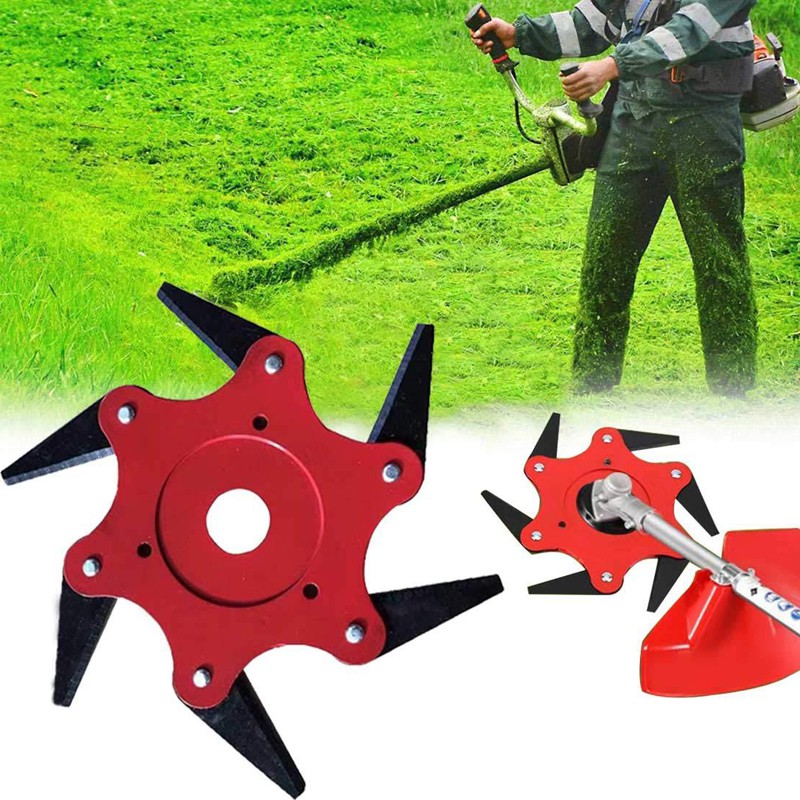 6 blade brush cutter