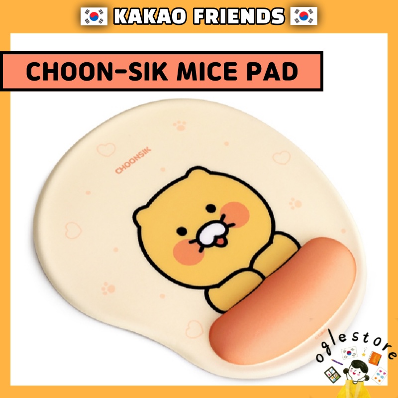 Korea Kakao Choonsik Mice Pad Choonsik Cushion Mouse Pad Kakaofriends ...