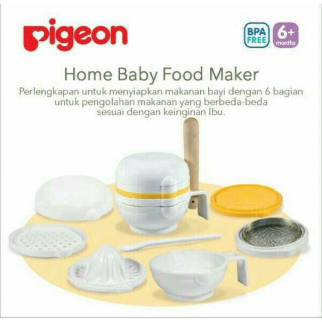 Pigeon Home Baby Food Maker Mpasi Tool Shopee Malaysia