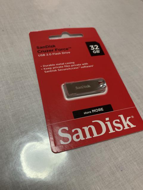 Sandisk Cruzer Force USB Flash Drive- 16GB/ 32GB/ 64GB | Shopee Malaysia