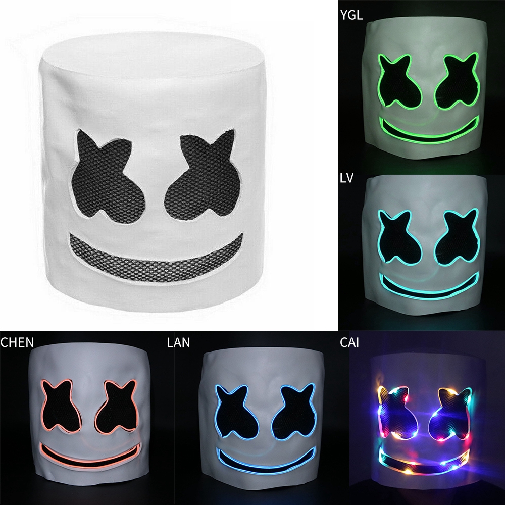 marshmello helmet bike