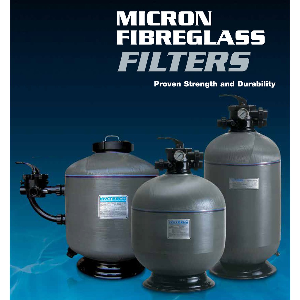 WaterCo MICRON TOP MOUNT FILTER S702 (Includes 50mm MultiPort Valve