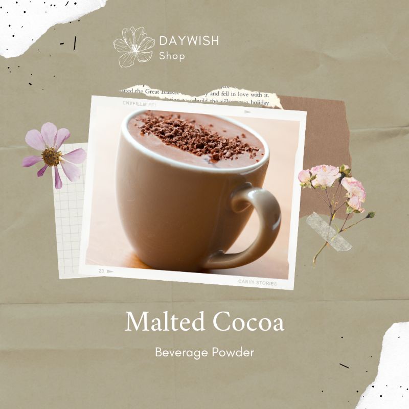 Halal Malted Cocoa Powder 800g/1 Kg Nutritious Beverage Powder/Baking