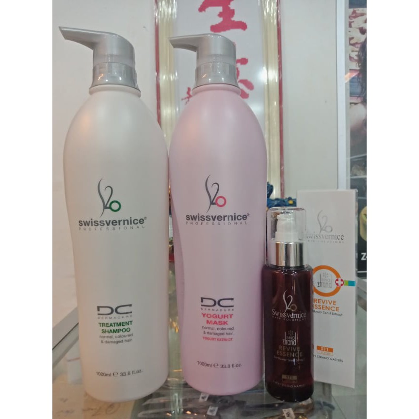 Swissvernice S20 Mask & Shampoo With Revive Essence Set | Shopee Malaysia