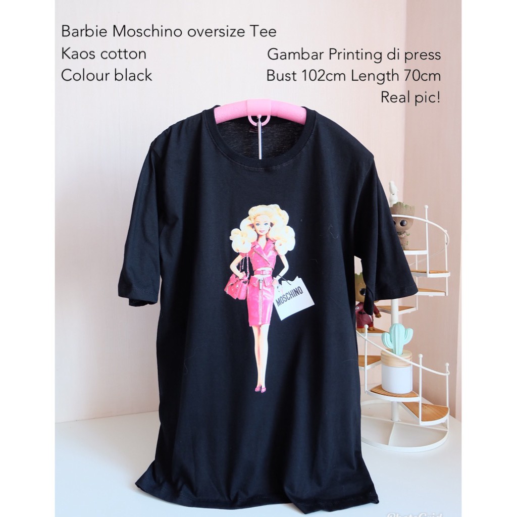 barbie oversized tee