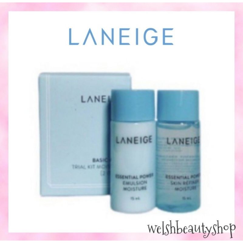 LANEIGE_Sample] Basic Care Trial Kit Moisture Sample 1pack (15ml x