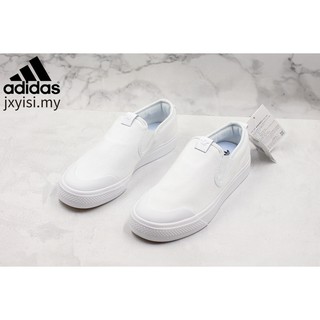 adidas white loafers