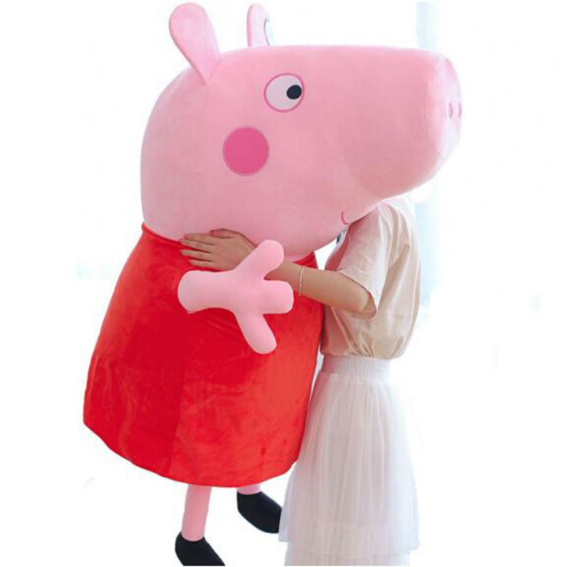 big peppa pig soft toy