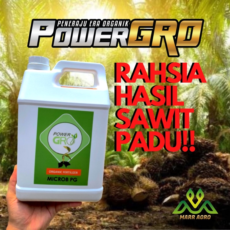 (Ready Stock BOLEH COD) Baja Sawit PowerGro Microb PG 8 Litre -Baja ...