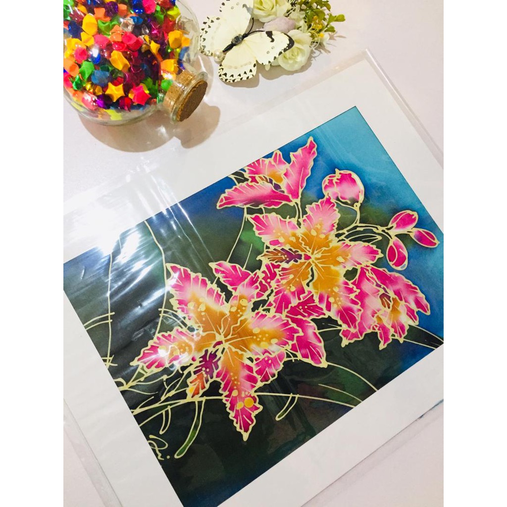 Batik Painting - Batik art - Frame - Home Decor - Souvenir - 100 