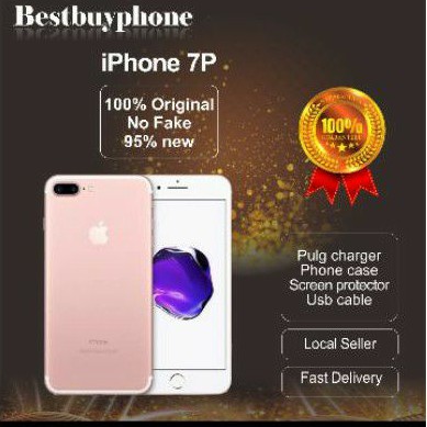 Apple Iphone 7 Plus 32gb 128gb 256gb Original Conditions 1 Year Warranty Shopee Malaysia