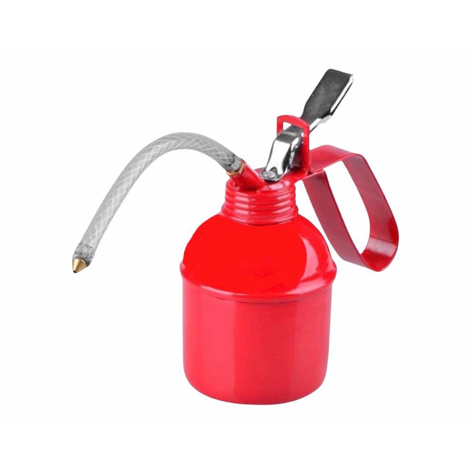 Metal High Pressure Oil Can Pump Grease Squirt Spout Nozzle PumpMetal