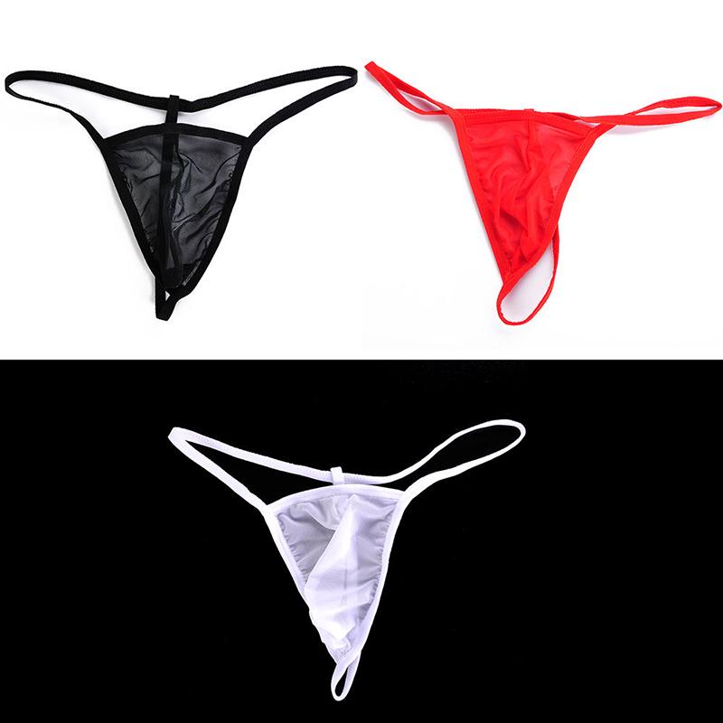Men G-string Thongs Mesh Underwear T-back Briefs | Shopee Malaysia