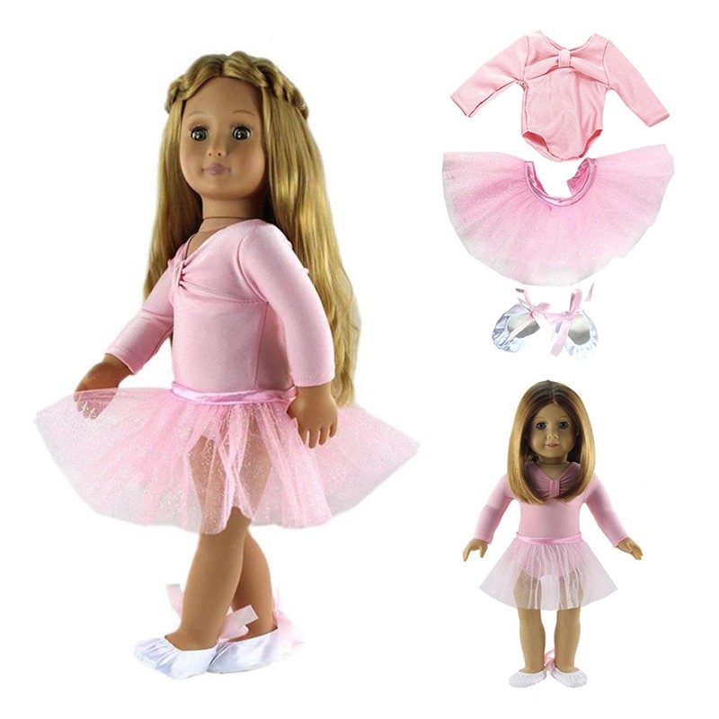 american girl doll ballet set