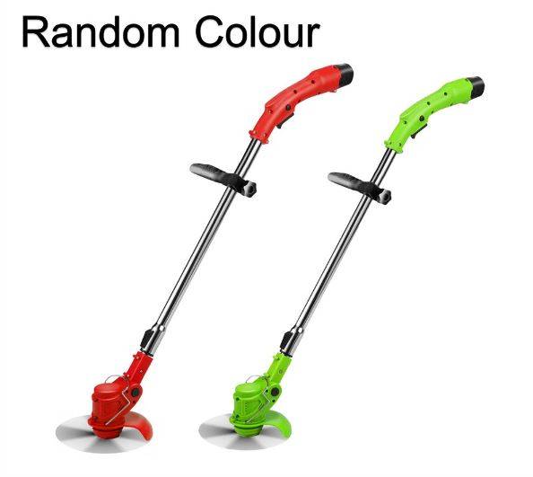 12V Lithium Battery Cordless Grass Trimmer Lawn Mower Electric Grass Cutter Mini Mesin Rumput