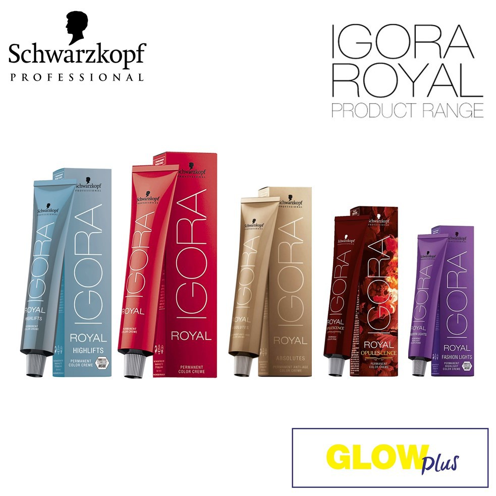 Schwarzkopf Igora Royal Hair Color Ir Hair Color Pewarna Rambut 60ml Shopee Malaysia