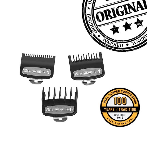 wahl premium cutting guides 0.5 1 & 1.5