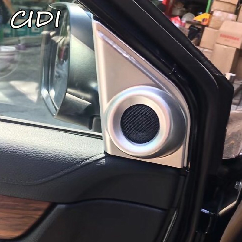 Car Interior Front Door A Pillar Speaker Cover Trim For Honda Crv