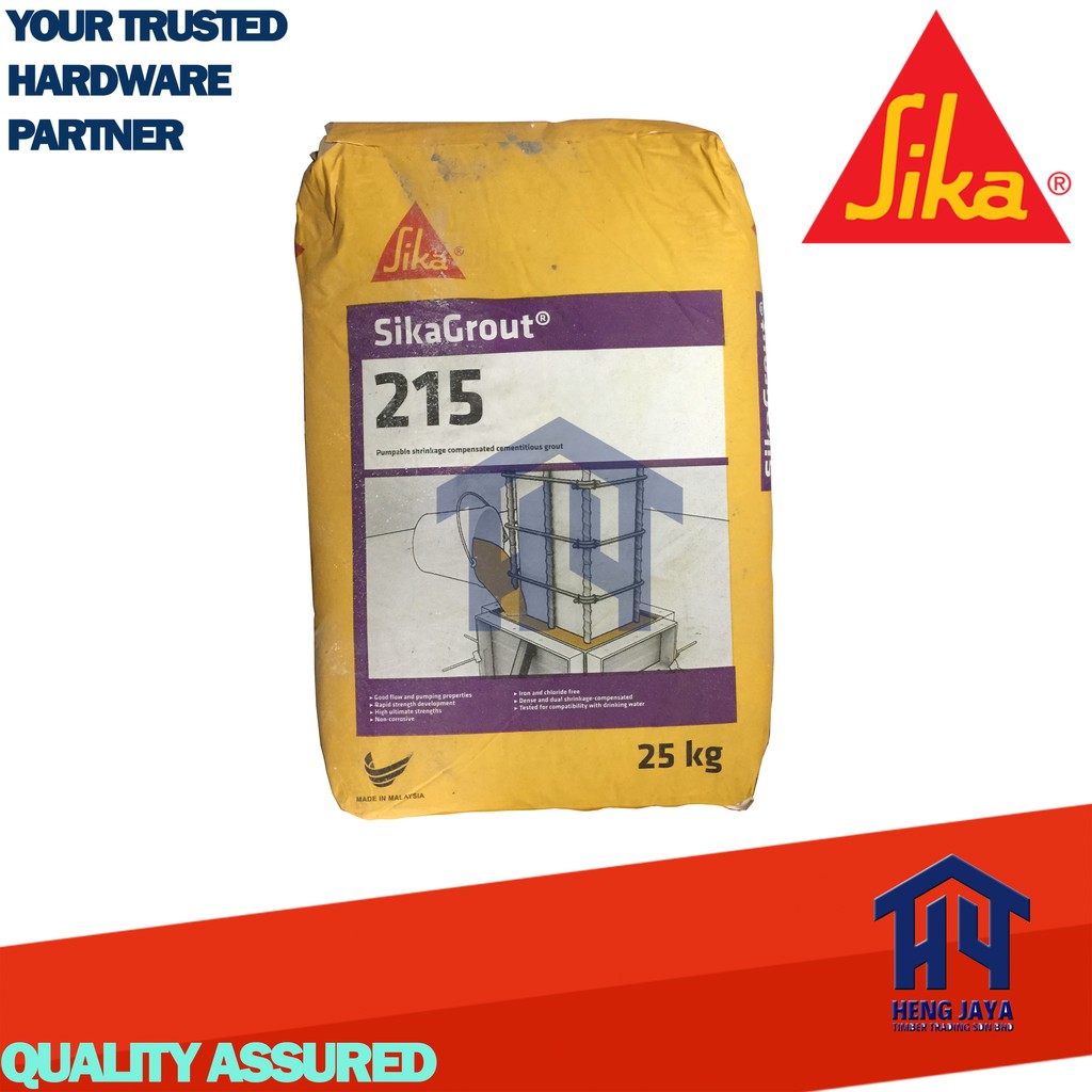 [Sika] Non Shrink Grout®215 25KG / PUMPABLE SHRINKAGE COMPENSATED