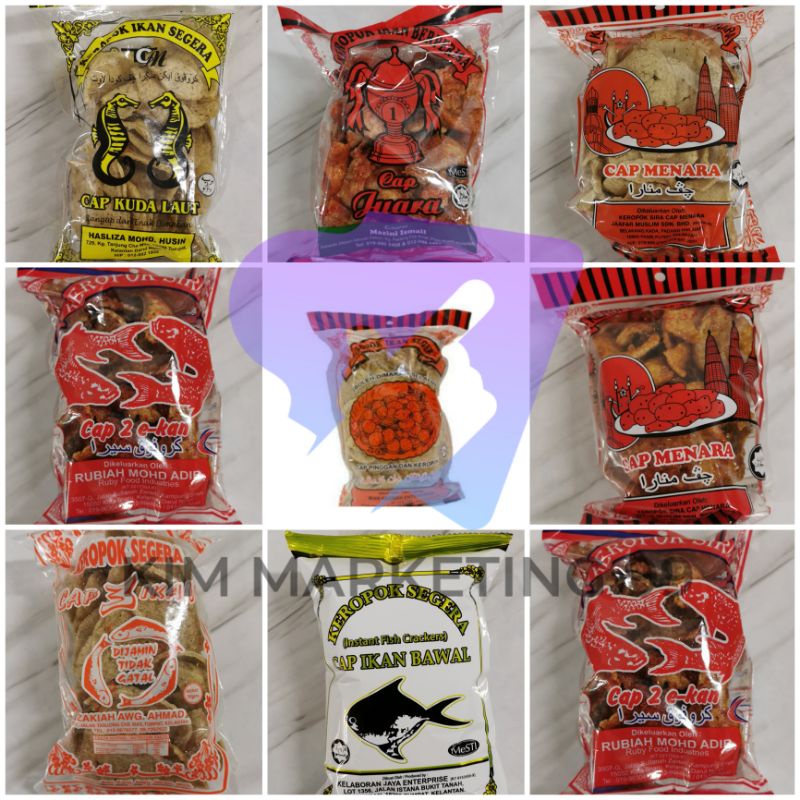 Keropok Ikan Segera Ready Stock 1pack Shopee Malaysia