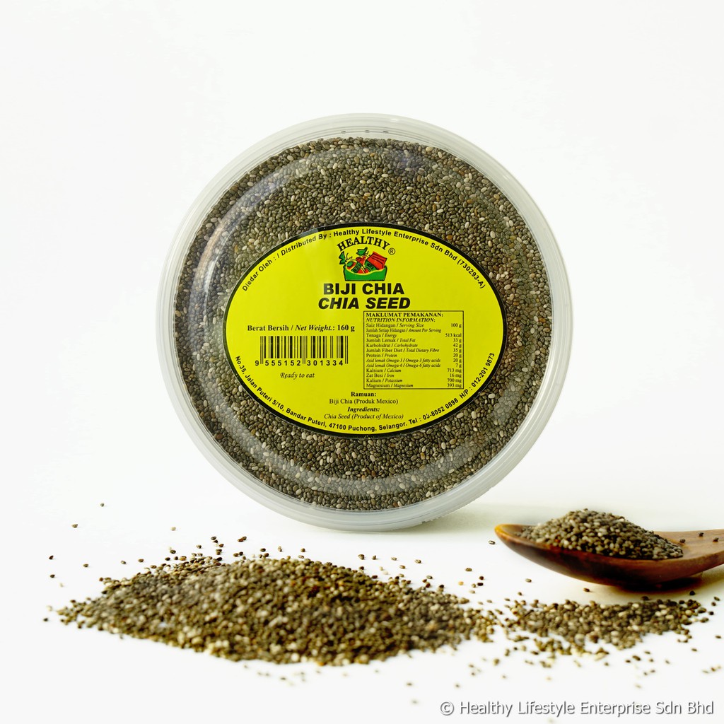 HEALTHY Chia Seed | Biji Chia 160g