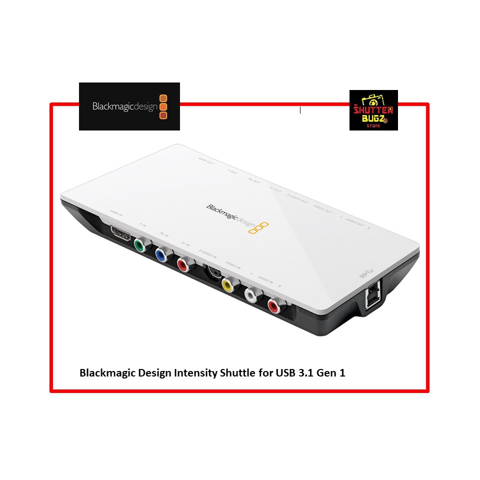 Blackmagic Design Intensity Shuttle for USB 3.1 Gen 1 | Shopee Malaysia