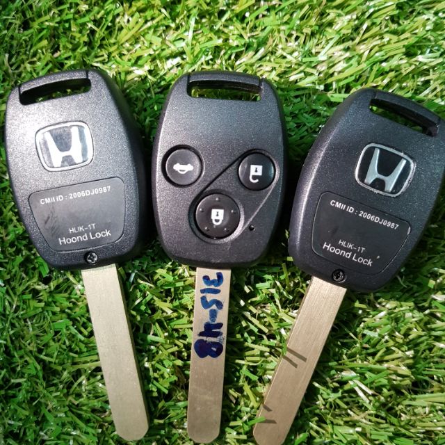 Honda accord remote immobilizer key Shopee Malaysia