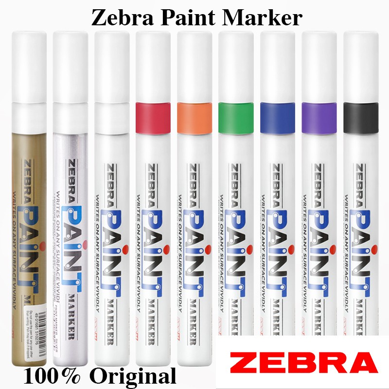 ZEBRA PAINT MARKER MOP200MZ (READY STOCK / 100 ORIGINAL) Shopee