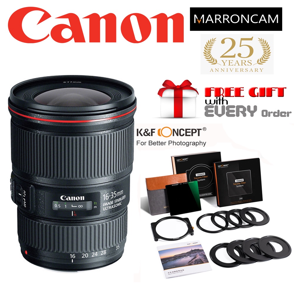 Canon EF 16-35mm f/4L IS USM Lens