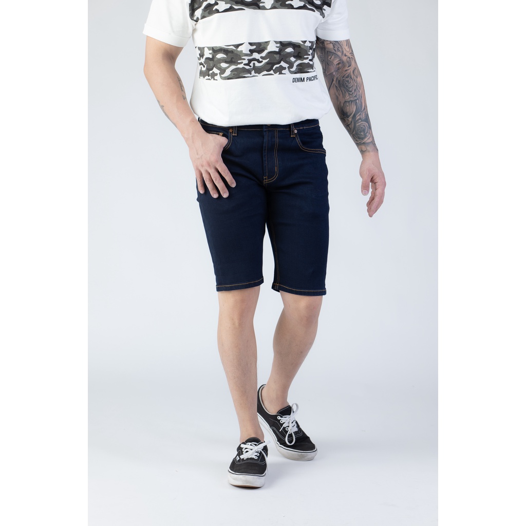 Dapper Men Slim Fit Short Pants Jeans M3 Blue HPJ10657S5 Shopee