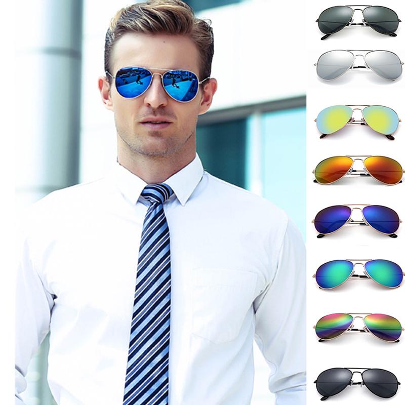 Aviator Sunglasses for Men Women Unisex UV400 Protection Anti Glare