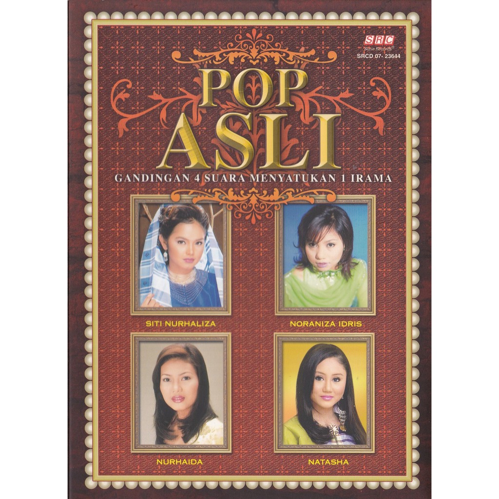 CD Pop Asli Siti Nurhaliza + Noraniza Idris + Nurhaida + Natasha