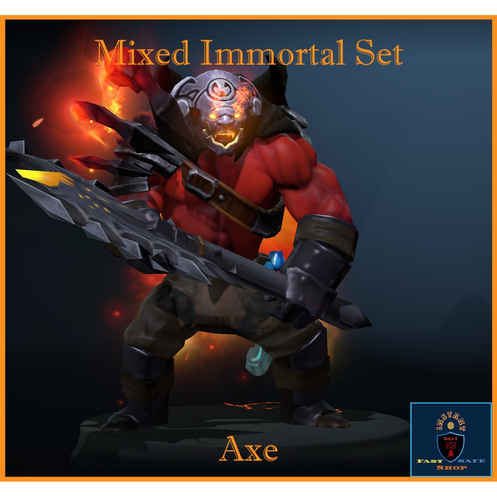 Dota 2 Axe Immortal Set Shopee Malaysia