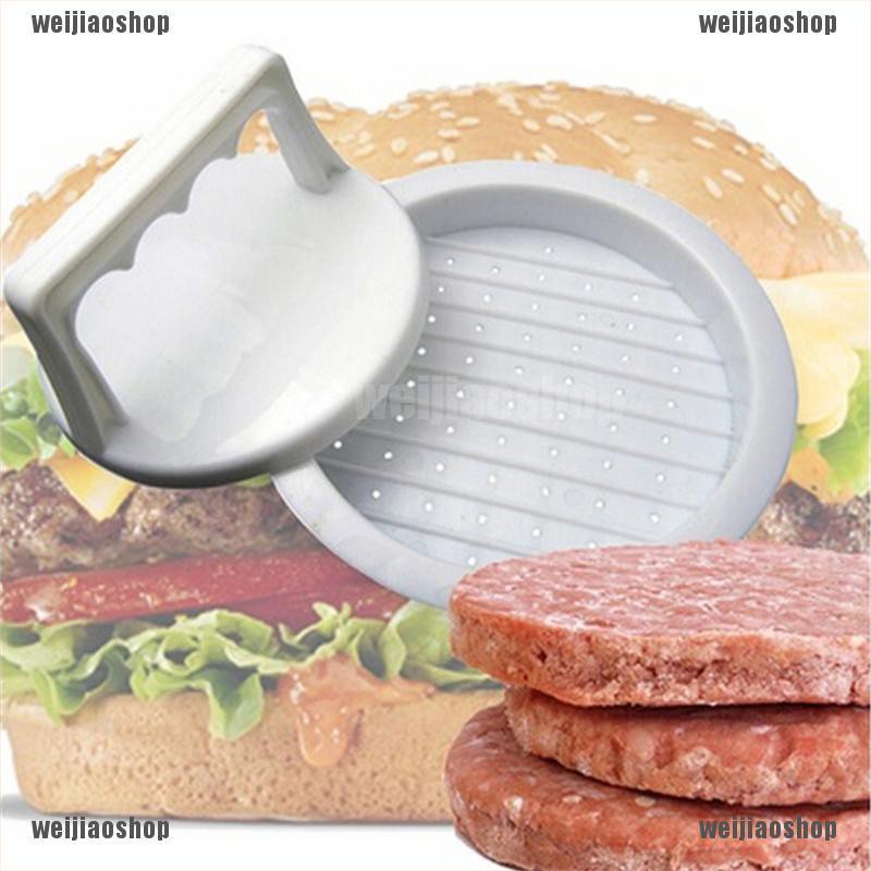 Weijiao2☆ New Beef Hamburger Mold Us Kitchen Burger Cooking Grill Plastic Press Maker